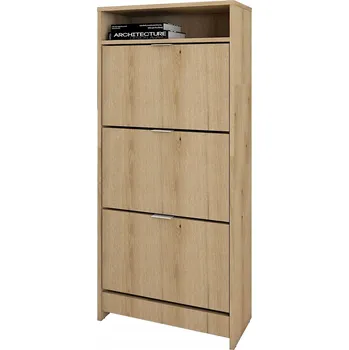 Botník Botník Nabbi 60 x 132 x 27 cm dub