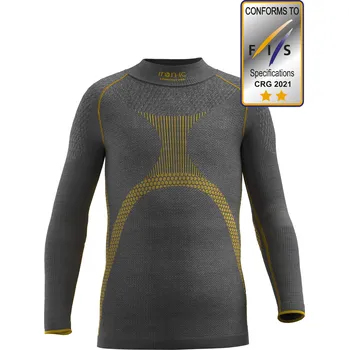 Iron-ic Juniorské FIS ** lyžařské termo triko s certifikací proti prořezu hranami lyží při pádu Barva: Grey, Velikost: 12/14