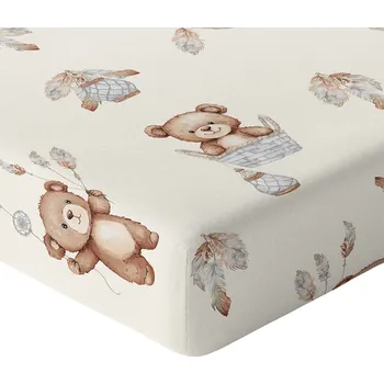 Prostěradlo PROSTĚRADLO HRUBÁ BAVLNA BAVLNA 100% POLSKÝ VÝROBEK