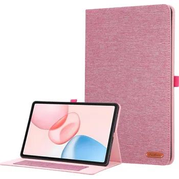 Pouzdro na tablet VSECHNONAMOBIL 125749 FABRIC Zaklápěcí obal pro Honor Pad 10 růžový