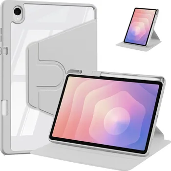 Příslušenství pro tablet VSECHNONAMOBIL 125922 CRYSTAL FLEXI Zaklápěcí obal pro Samsung Galaxy Tab S11 šedý