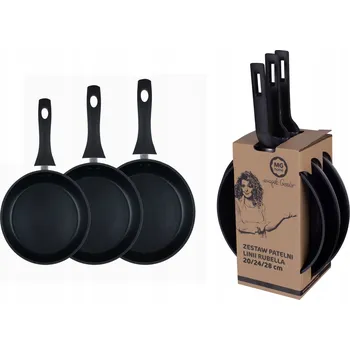 Pánev Sada hliníkových pánví MG Home Rubella 20, 24, 28 cm