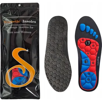 Vložka do bot MAGNETICKÉ MASÁŽNÍ VLOŽKY S AKUPRESUROU M40-43 DO BOT S TERAPEUTICKÉ MAGNETY