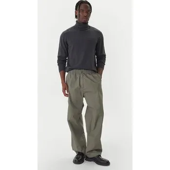 Pánské kalhoty Jack & Jones Kalhoty z materiálu Owen Cade 12282385 Zelená Baggy Fit S