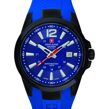 Hodinky Swiss Alpine Military 7058.1875 Sport 43 mm