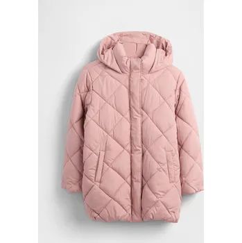Dívčí kabát GAP Dívčí Dětský prošívaný kabát PrimaLoft® 819589-02 Velikost: S Tričko zdarma při nákupu nad 3000,-!