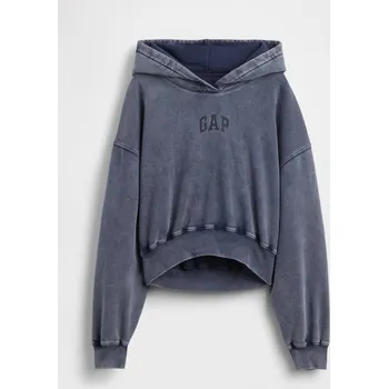 Dámská mikina GAP Dámská Mikina s kapucí Logo Cropped 841725-14 Velikost: XXL Tričko zdarma při nákupu nad 3000,-!