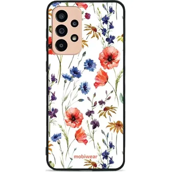 Pouzdro na mobilní telefon Lesklý kryt Mobiwear Glossy - Samsung Galaxy A33 5G - G032G - Luční kvítí (Prémiové lesklé pouzdro, obal, kryt Mobiwear Glossy na mobil Samsung Galaxy A33 5G - G032G - Luční kvítí, materiál Plast + TPU silikon - krytí po všech stranách, neošoupatelný)