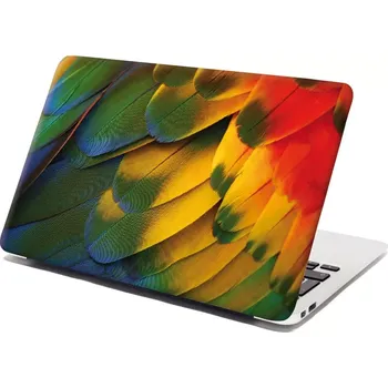 samolepka Sablio Samolepka na notebook Barevné peří - 29x20 cm