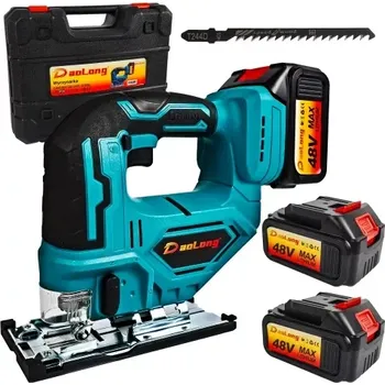 Ruční pilka Akumulátorová přímočará pilka DaoLong Z10510 + 2x baterie