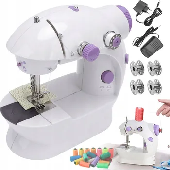 ŠICÍ STROJ PŘENOSNÝ 230V LEHKÝ A SNADNO SKLADNÝ ODOLNÝ