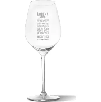 Víno Sablio Sklenička na víno Rodina 3: 49 cl