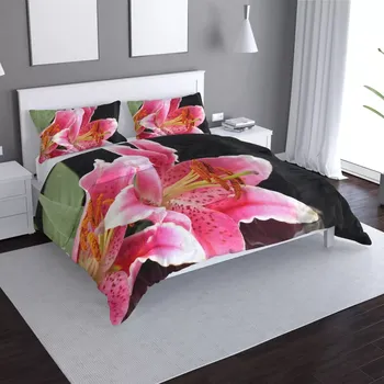 Povlečení Sablio Povlečení Lilie - 140x220 / 90x70