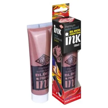 Speciální výtvarná barva Essdee Barva na linoryt 100 ml - Bronzová, metalická