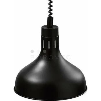 OEM infra lampa závěsná - černá 29 cm