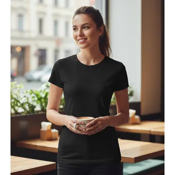 pracovní tričko MALFINI Triko BASIC LADY 160g, různé barvy Velikost XL černé