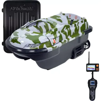 zavážecí lodička Zavážecí lodička VULCAN PRO s GPS a Echolotem- Camo