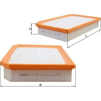 Vzduchový filtr Vzduchový filtr KNECHT LX 4783