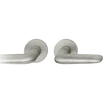 Dveřní kování Kování FSB 12 1291 ASL Aluminium Pure, Bez rozety/otvoru pro klíč, klika / klika