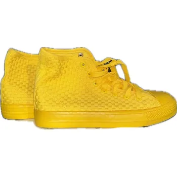 Dámské sandále LEVNO Dámské kotníkové tenisky žluté Varianta: 38 Nové