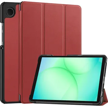 Pouzdro na tablet VSECHNONAMOBIL 125495 LEATHER Zaklápěcí pouzdro pro Samsung Galaxy Tab A11 bordó