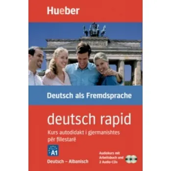 Německý jazyk deutsch rapid, m. 1 Buch, m. 1 Audio-CD, m. 1 Buch: Kurs autodidakt i gjermanishtes për fillestarë. Führt zu Niveau A1. Deutsch als Fremdsprache – Renate Luscher (DE)