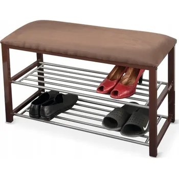 Botník Botník Kondela 81 x 49 x 31 cm čokoládová