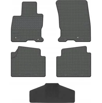 autokoberec Gumové autokoberce Edecor, sada 5 kusů