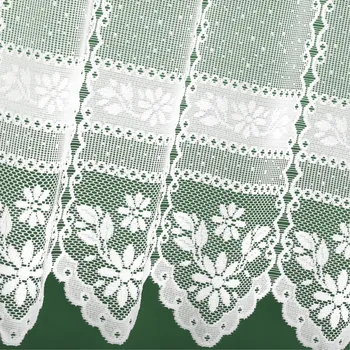 Záclona Vitrážová Záclona 80 cm Závist do kuchyně Vitrážová Záclona Panelová na metry (13 cm)