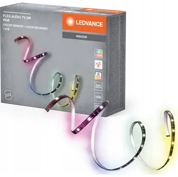 LED páska LED pásek LEDVANCE FLEX AUDIO TV 2M RGB, bílý, 3,7W, 50lm