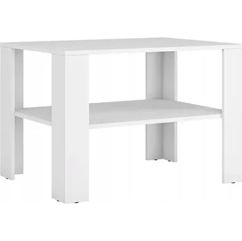 Konferenční stolek Konferenční stolek Nabbi obdélníkový 80 x 60 x 55 cm bílý