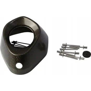Výfuk pro motocykl Koncovka výfuku Akrapovic Carbon End Cap Honda/Vespa/Yamaha
