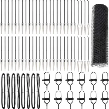 Plot Plot s příspěvky Šedá 0.4 x 100 m Ocel potažená PVC Šedá 3353291