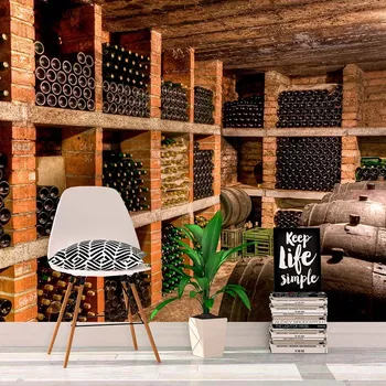 Tapeta Sablio Tapeta Vinný sklípek - 125x75 cm