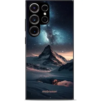 Pouzdro na mobilní telefon Lesklý kryt Mobiwear Glossy - Samsung Galaxy S23 Ultra - G006G Hora s hvězdnou oblohou (Prémiové lesklé pouzdro, obal, kryt Mobiwear Glossy na mobil Samsung Galaxy S23 Ultra - G006G Hora s hvězdnou oblohou, materiál Plast + TPU silikon - krytí po všech)