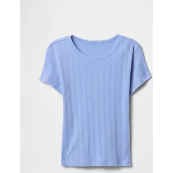 Dívčí tričko GAP Dívčí Dětské žebrované tričko 716769-04 Velikost: XS Tričko zdarma při nákupu nad 3000,-!