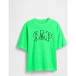 GAP Chlapecké Dětské oversize tričko Heavyweight Athletic Logo 780335-01 Velikost: S Tričko zdarma při nákupu nad 3000,-!