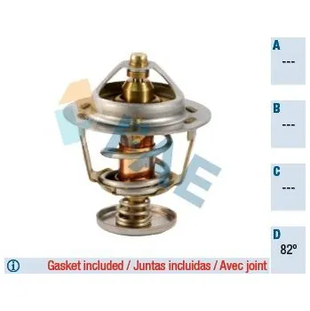 Těsnění motoru Termostat, chladivo FAE 5324682
