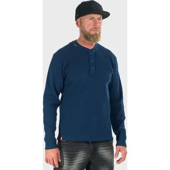 Pánské tričko Pánské triko MARLOW IV LS NAVY BLUE / 5XL