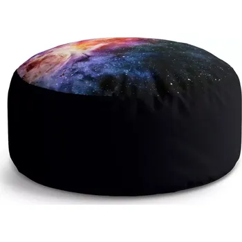 Taburet Sablio Taburet Circle Vesmírná záře: 38x48 cm