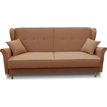 Pohovka Pohovka Uszak s funkcí spaní a úložným prostorem na lůžkoviny - Lebex Meble aston new 03, Rovné Nožičky Buk 215x47 cm