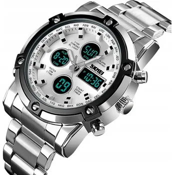 Hodinky Pánské hodinky SKMEI s náramkem a kompasem bk52