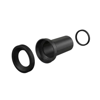 Stavebniny ALCA Dopojení k závěsnému WC, DN 90, délka 200 mm, PE, černá M902