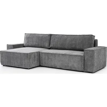 Sedací souprava Levostranná rohová pohovka Flabio Mini s funkcí spaní typu DL a úložným prostorem na lůžkoviny - Meble Bogart lincoln 85 283x90 cm