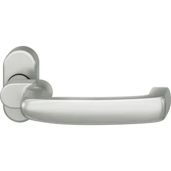 Dveřní kování FSB 06 1159 odsazená klika, úzká rozeta Eloxovaný hliník