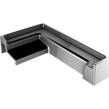 Stavební profil Profil - proti přetečení vody, koncovka pravá, dlouhá