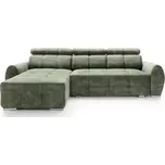 Rohová sedačka Garda III levostranná s rozkládací funkcí typu puma a úložným prostorem - Meblar retro bliss 34 286x88 cm