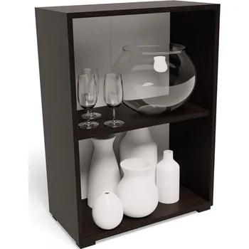 Knihovna Otevřený regál 80 EX3 wenge, knihovna