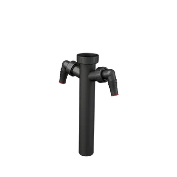 Sifon ALCA Mezikus k sifonu DN 40 s převlečnou maticí G 6/4" a dvěma přípojkami Ø 17–23 mm, délka 265 mm, plast A44M-DN40-ECO