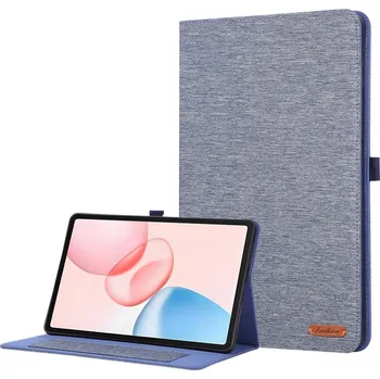 Pouzdro na tablet VSECHNONAMOBIL 125752 FABRIC Zaklápěcí obal pro Honor Pad 10 modrý